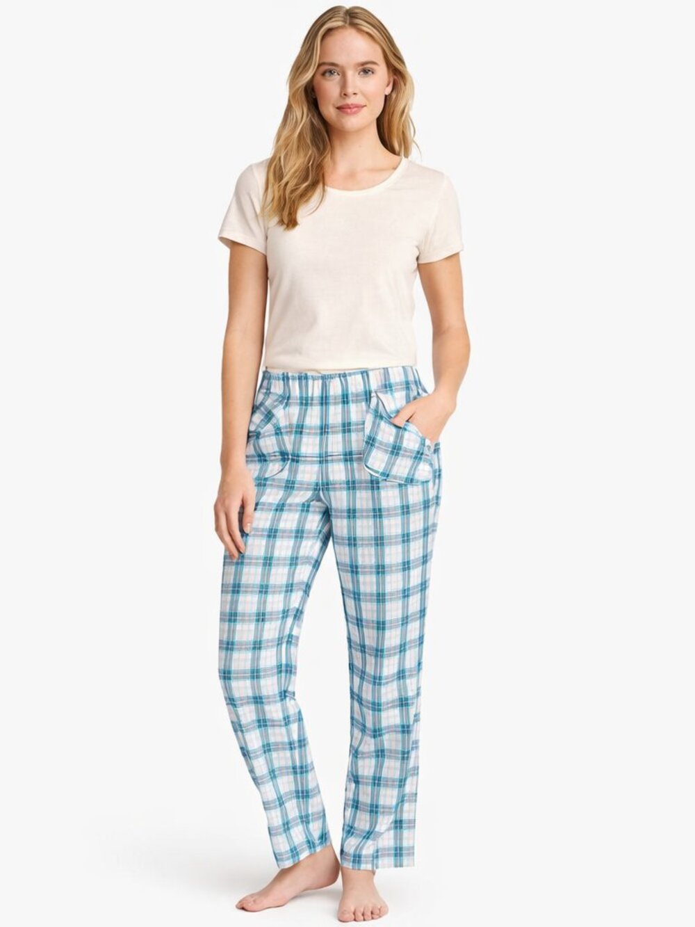 Victoria’s Secret Plaid Pajama Pants | Size M | Cute Side Pockets | EUC